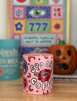 Spooky Halloween Coffee Mug Creepy Halloween Gift, 4 of 4