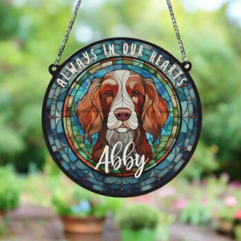 Welsh Springer Memorial Suncatcher, 6 of 6