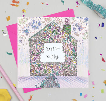 'Rainbow Floral' Mixed Pack Of Ten Birthday Cards, 7 of 11