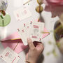 Retro Playing Card Bridesmaid Proposal Cards, thumbnail 2 of 3