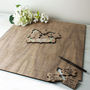 Personalised Wooden Wedding Guest Puzzle Square, thumbnail 1 of 4