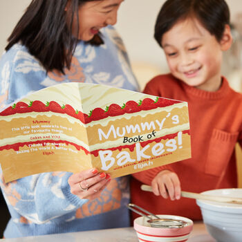 Personalised Baking Activity Book For Mum, 2 of 12
