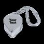 Personalised Silver Colour Loupe With Keyring, thumbnail 7 of 8