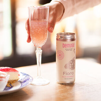 Non Alcoholic Sparkling Honey Wine 12x250ml—Wild Raspberry Rosé, 3 of 7
