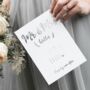 Personalised Wedding Date Foil Print, thumbnail 1 of 4