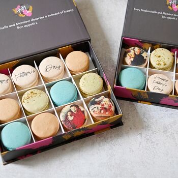 Personalised Father's Day Macaron Gift Box, 6 of 7