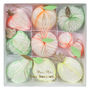 Boxed Set Of Nine Honeycomb Fruits Party Decorations, thumbnail 1 of 1