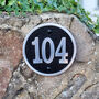 Personalised Round House Address Bespoke Plaque, thumbnail 2 of 4