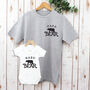 Papa Bear And Baby Bear Matching T Shirts, thumbnail 1 of 6