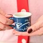 Handmade Whale Espresso Cup, thumbnail 1 of 4