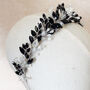 Black Bridal Crown, thumbnail 1 of 6