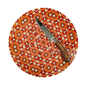 Moroccan Flower Worktop Saver / Chopping Board, 3 of 11