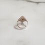 Vintage Betty Fire Opal Celtic Ring, thumbnail 3 of 5