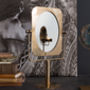Brass Table Vanity Mirror, thumbnail 1 of 2