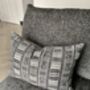 Mud Cloth Cushion Pillow With Insert Boho 13' x 19', thumbnail 2 of 9