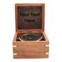 Personalised Heritage Gimbal Compass Gift With Wooden Box, thumbnail 2 of 12
