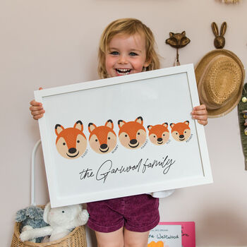 Personalised Animal Family Print, 2 of 5