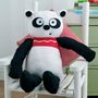 Big Panda Bear Knitting Pattern, thumbnail 1 of 1