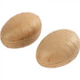 Brown Kraft Paper Mache Easter Egg Containers Fillable, thumbnail 4 of 6