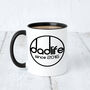 Personalised Year 'Dadlife Since' Britpop Inspired Mug, thumbnail 2 of 6