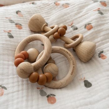 Wooden Baby Rattle, 5 of 9