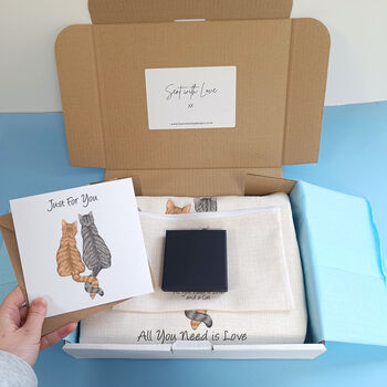 Illustrated Cat Lover Gift Box, 3 of 12