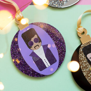 Icon Inspired Statement Christmas Baubles Various, 4 of 10