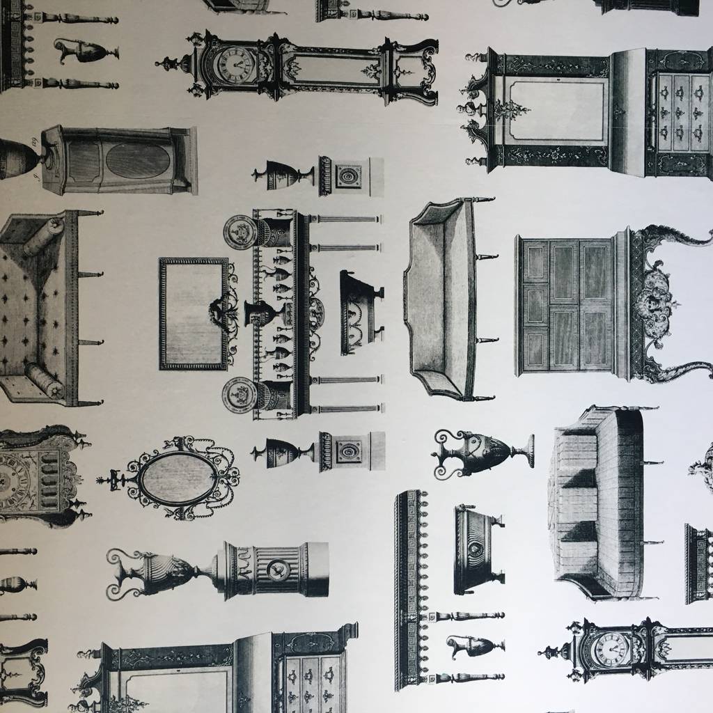 Furniture Wallpaper By Sharon Jane studio