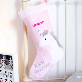 Personalised Unicorn Stocking, 2 of 2