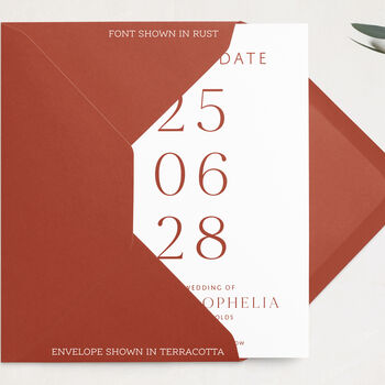 Personalised Save The Date Cards, 5 of 7