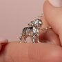 Personalised King Charles Spaniel Silver Necklace, thumbnail 2 of 10