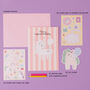 Personalised Unicorn Birthday Card With Stickers, thumbnail 3 of 8