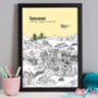 Personalised Vancouver Print, thumbnail 8 of 10