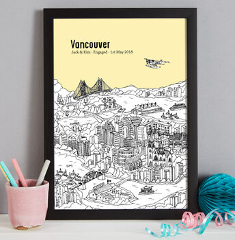 Personalised Vancouver Print, 8 of 10