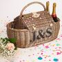 Personalised Four Person Boat Picnic Basket, thumbnail 2 of 5
