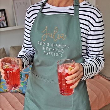 Adults Personalised Name Apron, 2 of 12