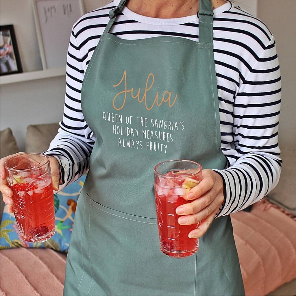 Adults Personalised Name Apron, 1 of 12