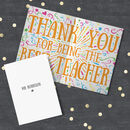 Thank You Teacher Card Suprise Design Inside By Lunella ...