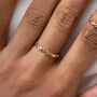 14ct Gold Filled Twist Stacking Ring, thumbnail 1 of 9