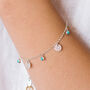 Lakshmi Bracelet Turquoise In Silver Or Gold Plated, thumbnail 2 of 11