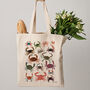 Crabs Canvas Tote Bag, thumbnail 1 of 4