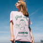 Pick Me Womens Staycation T Shirt Strawberry Graphic, thumbnail 2 of 4