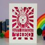 Personalised Papercut Lion Birthday Card, thumbnail 4 of 7