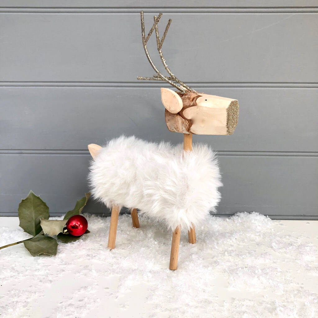 Christmas Reindeer Decoration By Pink Pineapple Home & Gifts