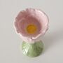 Pink Flower Egg Cup, thumbnail 3 of 5