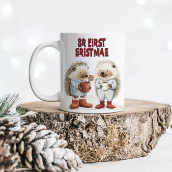 First Christmas Together Personalised Mug, 2 of 6