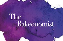 The Bakeonomist colourful logo