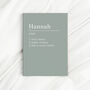 Personalised Name Notebook, thumbnail 3 of 7