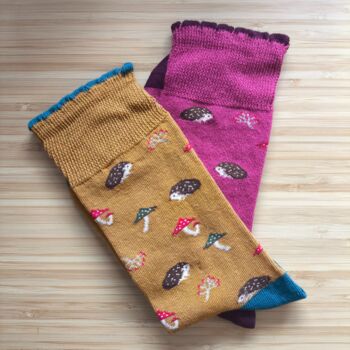 Autumn Adventures Women's Socks, 4 of 4