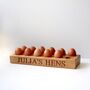 Personalised Wooden Egg Tray, thumbnail 5 of 8